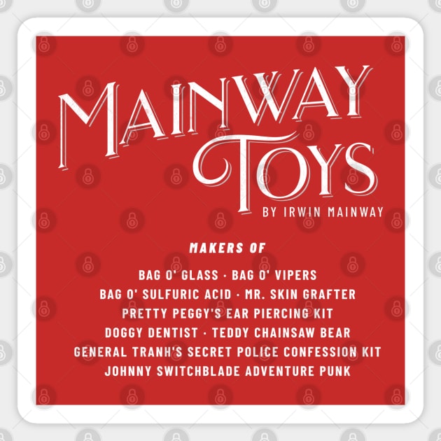 Mainway Toys by Irwin Mainway Sticker by BodinStreet